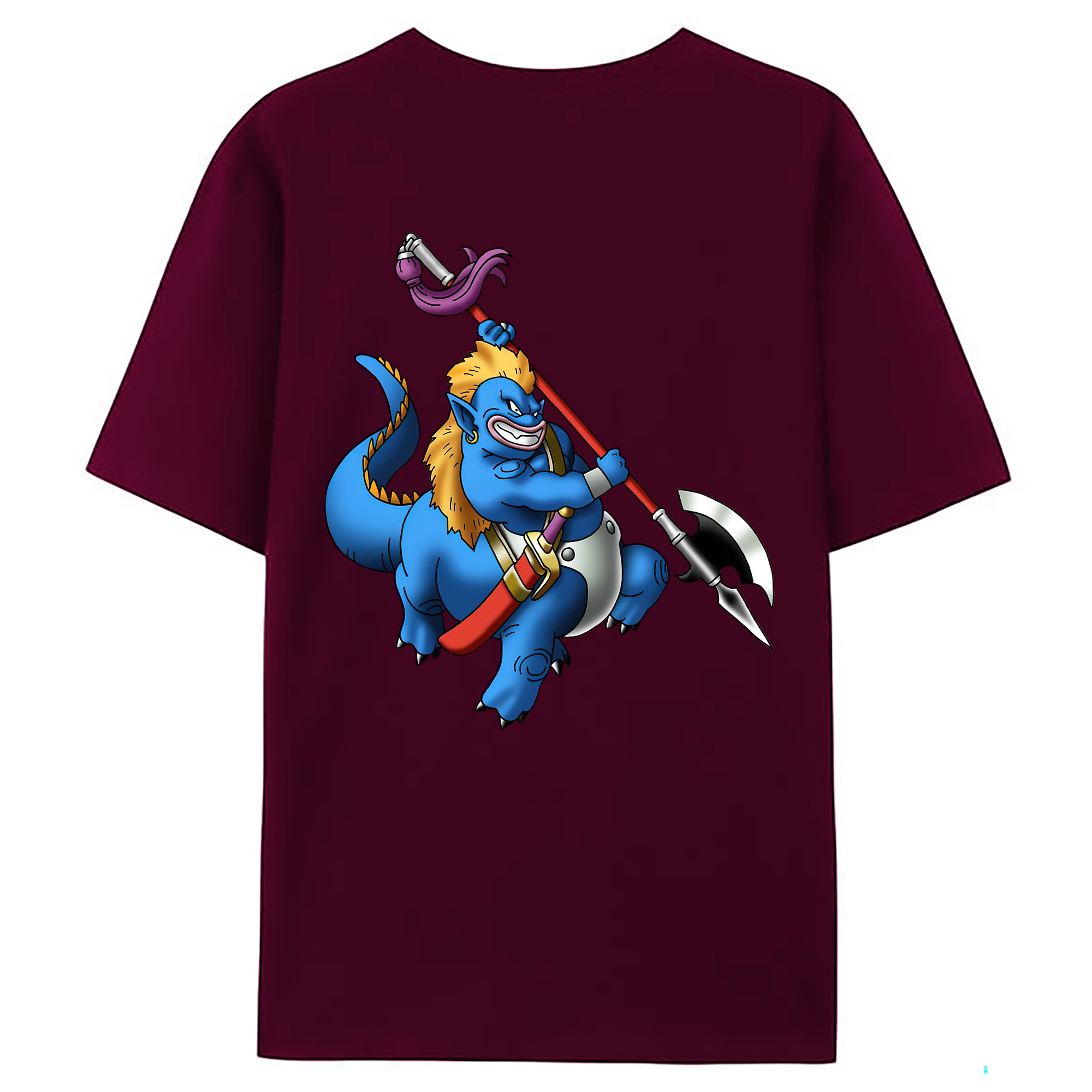（画像用） ドラゴンクエスト Doragon Kuesuto Dragon Quest レディース半袖Tシャツ(バックプリント)